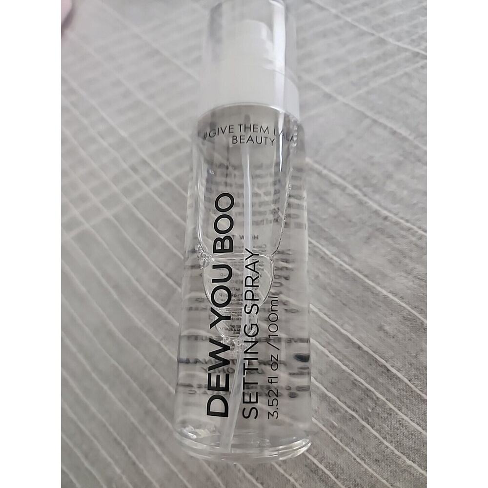 Give Them Lala Beauty- Dew You Boo Setting Spray. NIB. 100 Ml/3.52 Fl OZ.